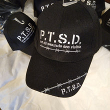 P.T.S.D. not all wounds are visible Hat trucker style 6 Panel