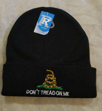 Dont Tread on Me  Beanie Black or Yellow