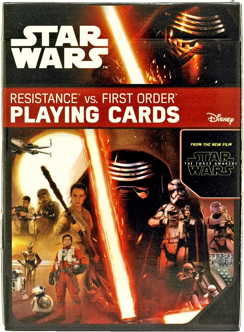 Cartamundi Star Wars The Force Awakens Playing Cards - 240-15-YL-A