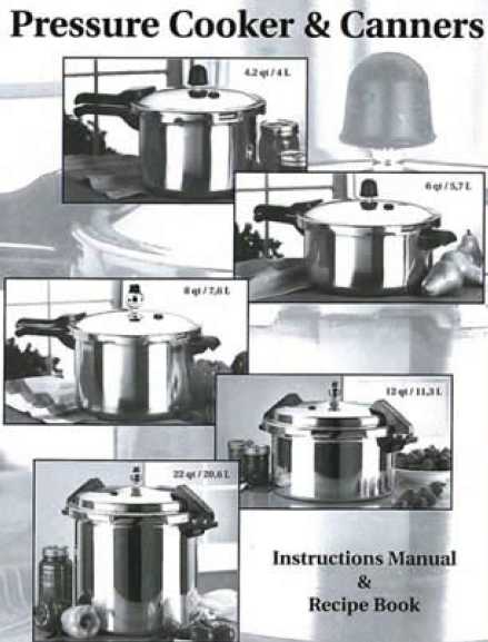 Mirro Pressure Cooker & Canners Instructions Manual & Recipe Book