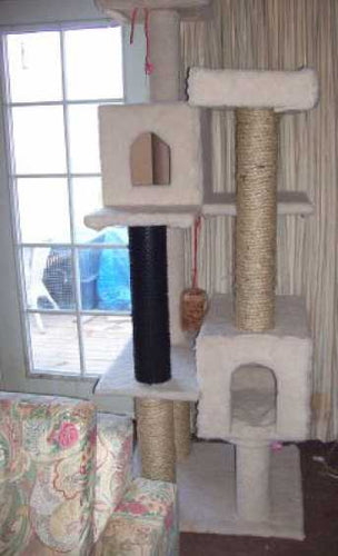 Plans For Making Your Own Cat Tree Scratching Post - PDF File - Instant Download 1.95