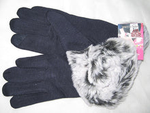 Womens Plush Touch Screen Finger Faux Fur Fall/Winter Gloves