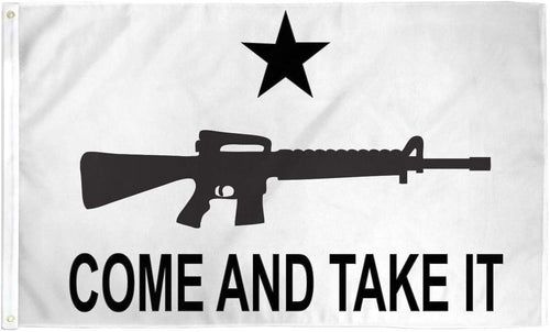 Come and Take It 3'x5' Gonzales Texas Historical Indoor/Outdoor Display Flag