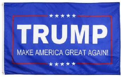 MAGA - MAKE AMERICA GREAT AGAIN - TRUMP - 2020 3'x5' Full Sized Flag