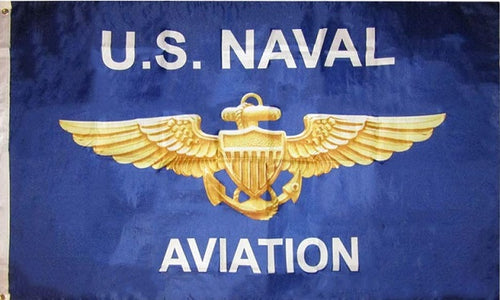 USN United States Navy U.S. Naval Aviation Full Sized Flag 3'x5' Licensed