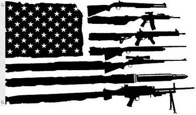 2nd 2A Gun Flag Full Sized 3ft x 5ft Display Flag