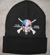 2nd Amendment Liberty or Death Fall/Winter Knit Hat/Beanie - Black