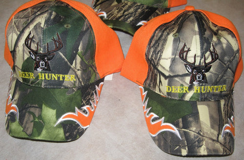 DEER HUNTER Hat Ball Cap Lid Adult One Sized