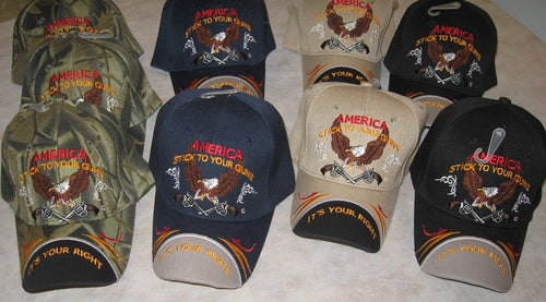 America Stick To Your Guns Its Your Right Ball Cap Hat