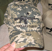 Come and Take It with Gun and Texas Star Embroidery HAT