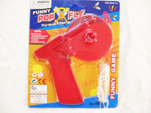 2pc POP-A-FLY! The Fly-Swatter-Gun That Really Works! Red, Green, Purple
