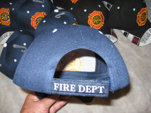 Fire Dept Hat Fire Fighter Cap Firemens Firemen Department