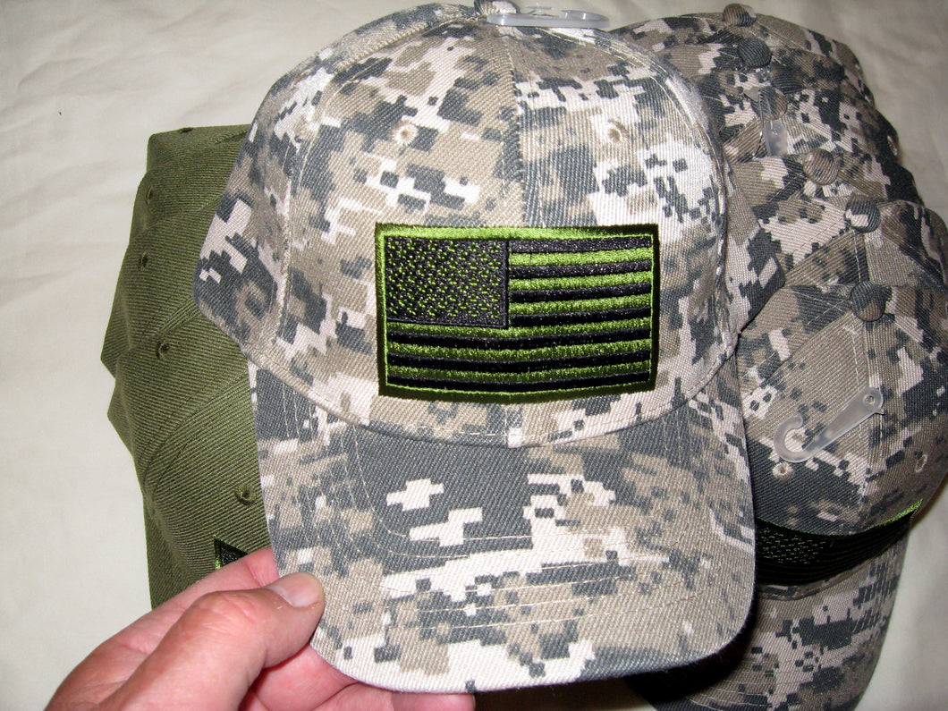 USA American Flag Baseball Cap Embroidered Polo Style Military Army Hat  U.S. Unisex