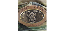 United States Navy - cadet style hat green camo