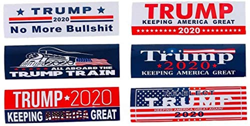 Trump 2020 Sticker 6 Assorted Trump Bumper Stickers Donald for President