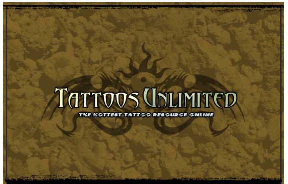 Tattoos Unlimited The Hottest tattoo Resource Online - PDF file for Instant download Only 1.95 USD